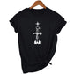 Christian Cross Print T-Shirt