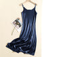 Elegant Summer Satin Maxi Dress