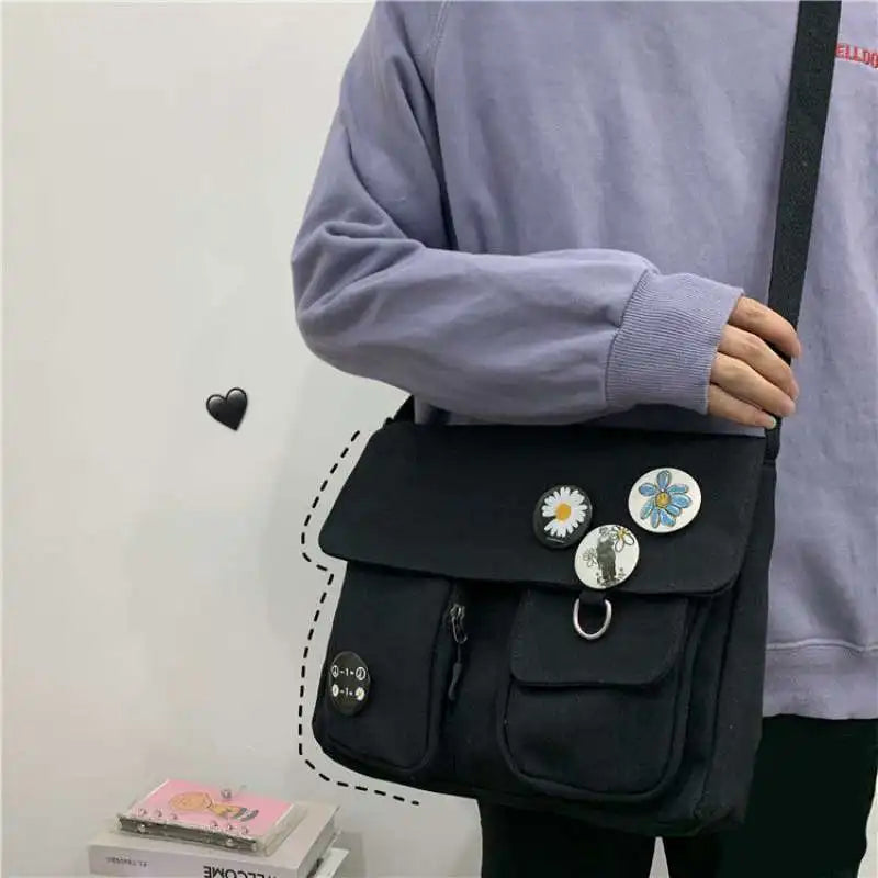 Cute Canvas Shoulder Bag