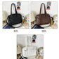 Preppy Style PU Leather Shoulder Bag