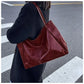 Stylish Large Capacity PU Leather Tote Bag