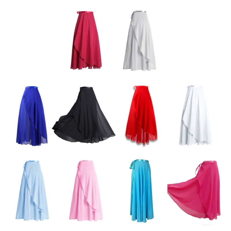 Chiffon Wrap Dance Skirt