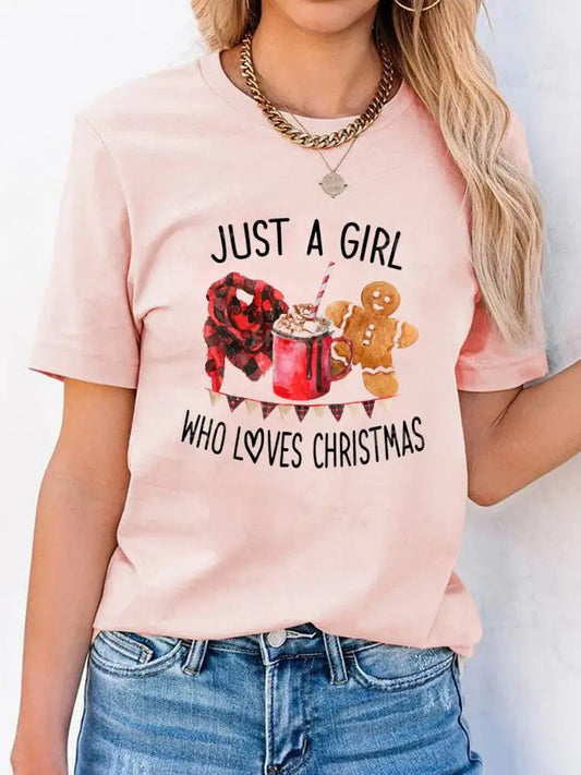 Trendy Christmas Graphic T-Shirt