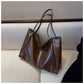 Stylish Large Capacity PU Leather Tote Bag