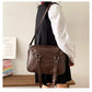 Preppy Style PU Leather Shoulder Bag