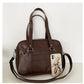 Preppy Style PU Leather Shoulder Bag