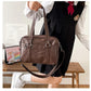 Preppy Style PU Leather Shoulder Bag