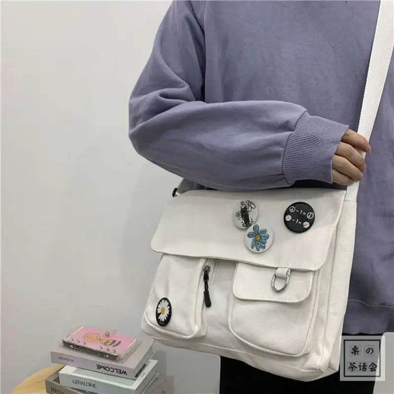 Cute Canvas Shoulder Bag