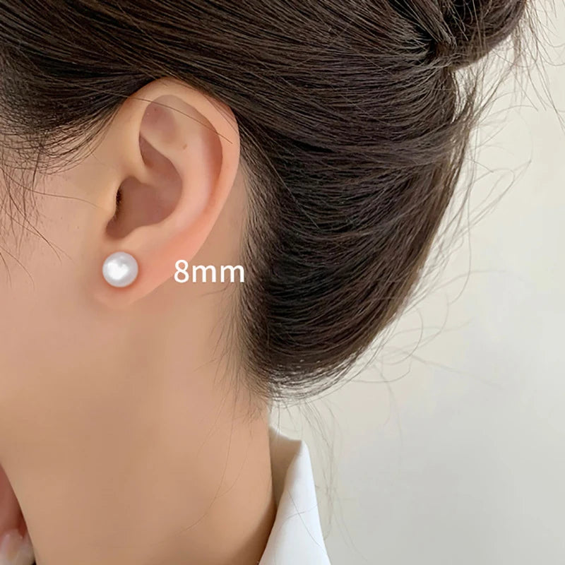 Korean 925 Silver Tragus Piercing Earrings