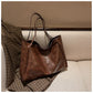 Stylish Large Capacity PU Leather Tote Bag