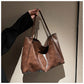 Stylish Large Capacity PU Leather Tote Bag