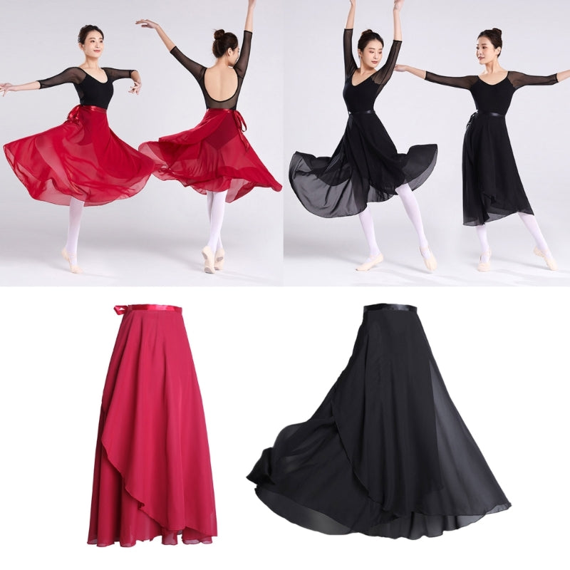 Chiffon Wrap Dance Skirt