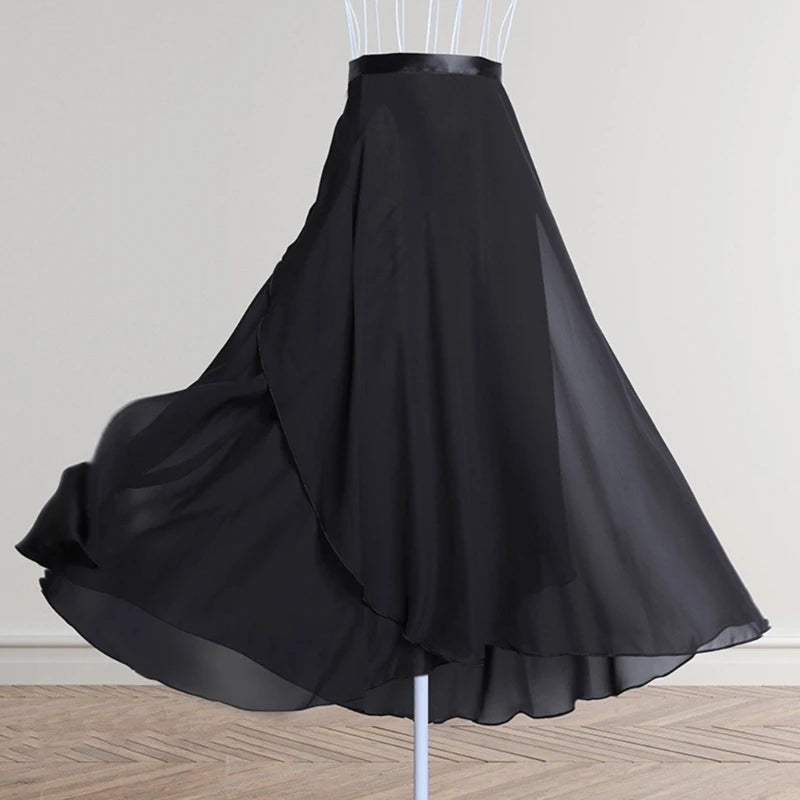 Chiffon Wrap Dance Skirt