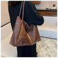 Stylish Large Capacity PU Leather Tote Bag