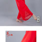 Chiffon Wide-Leg Dance Pants