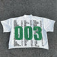 Streetwear Y2K New Tops Harajuku Hip Hop Letter Graphic Print Short Sleeve Gothic Cotton Oversized T Shirt Mens Womens Clothing