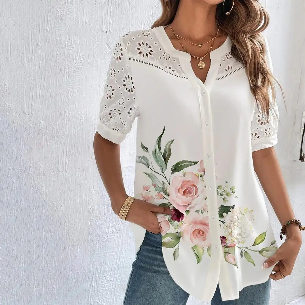 Elegant Lace Shirt