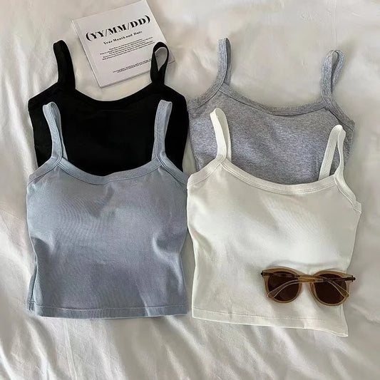 Sexy Sleeveless Crop Top