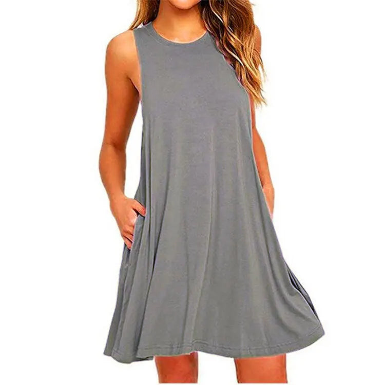 Casual Summer T-Shirt Dress