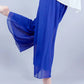 Chiffon Wide-Leg Dance Pants