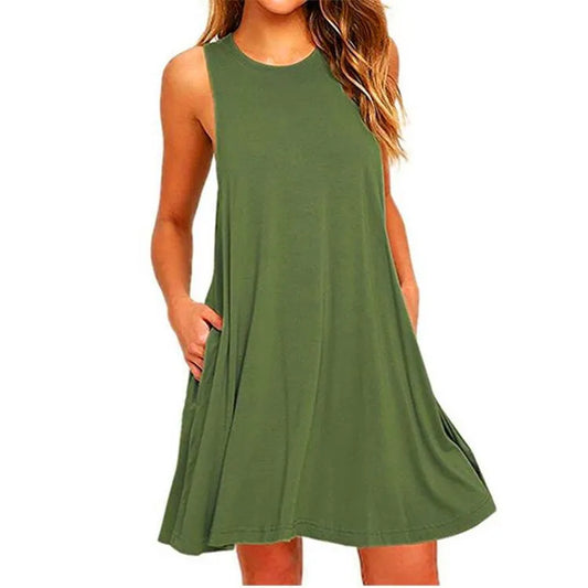 Casual Summer T-Shirt Dress