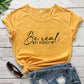 Be Real Not Perfect Motivational T-Shirt