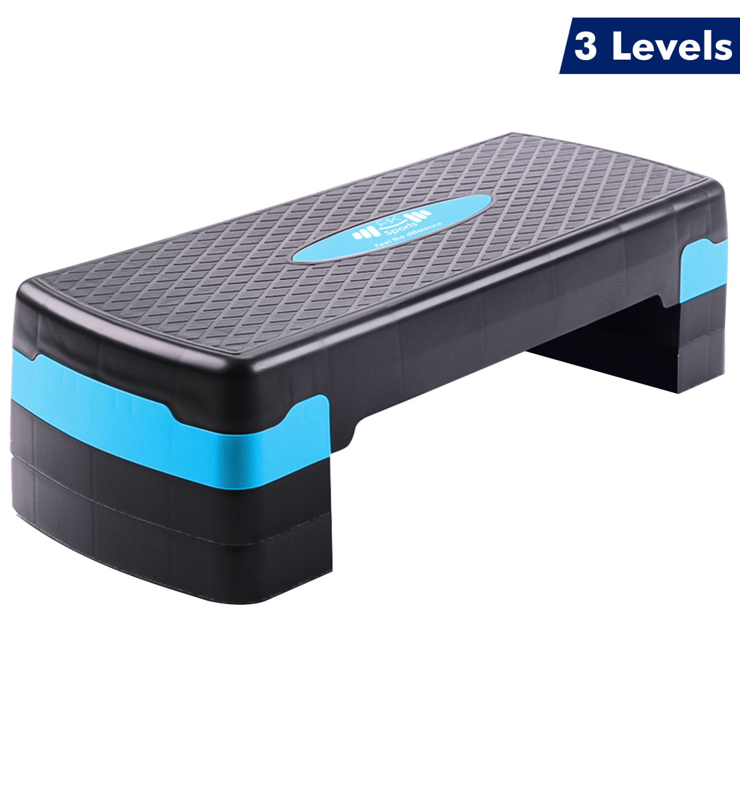 Aerobic Stepper Adjustable Height 2-3-5 Levels Exercise Stepper for Home Yoga