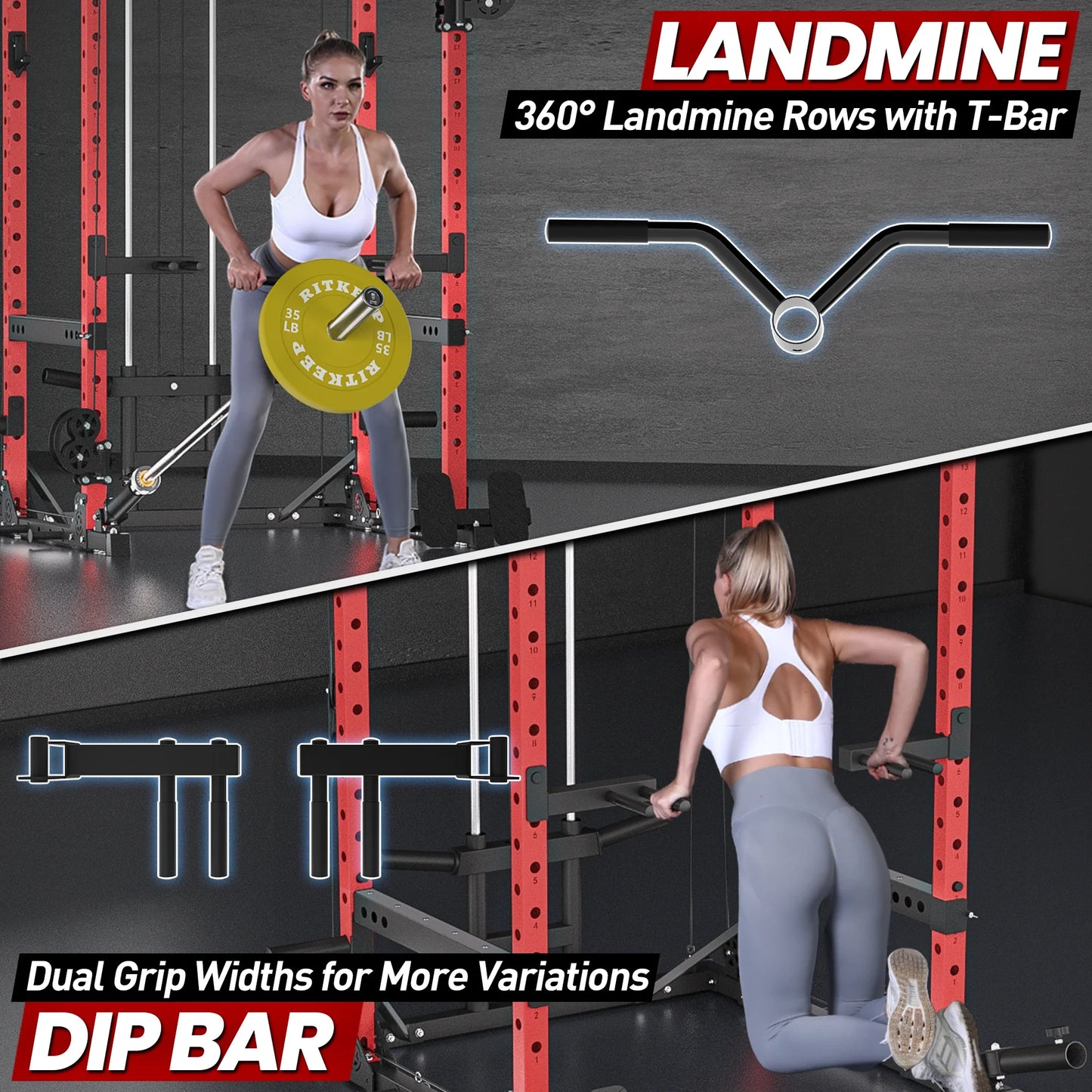 Destroyer M10 ALL-IN-ONE Power Rack Fitness Equipment Package