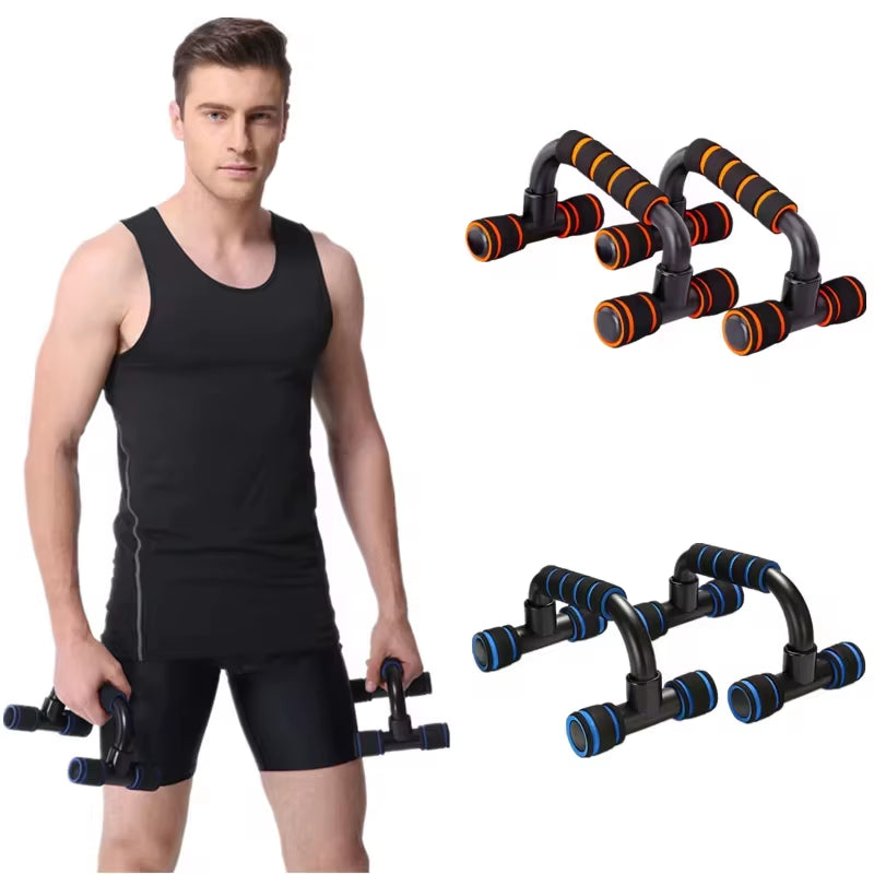 Non-Slip Push-Up Stand for Home Fitness - Power Rack Gym Handles for Arm and Chest Muscle Training