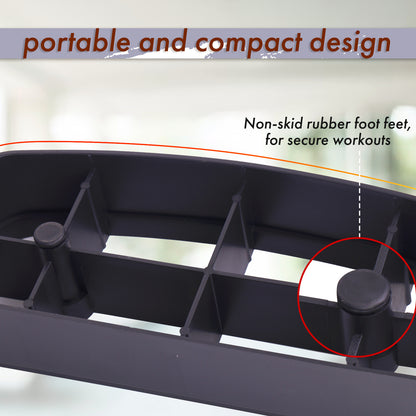 Aerobic Stepper Adjustable Height 2-3-5 Levels Exercise Stepper for Home Yoga