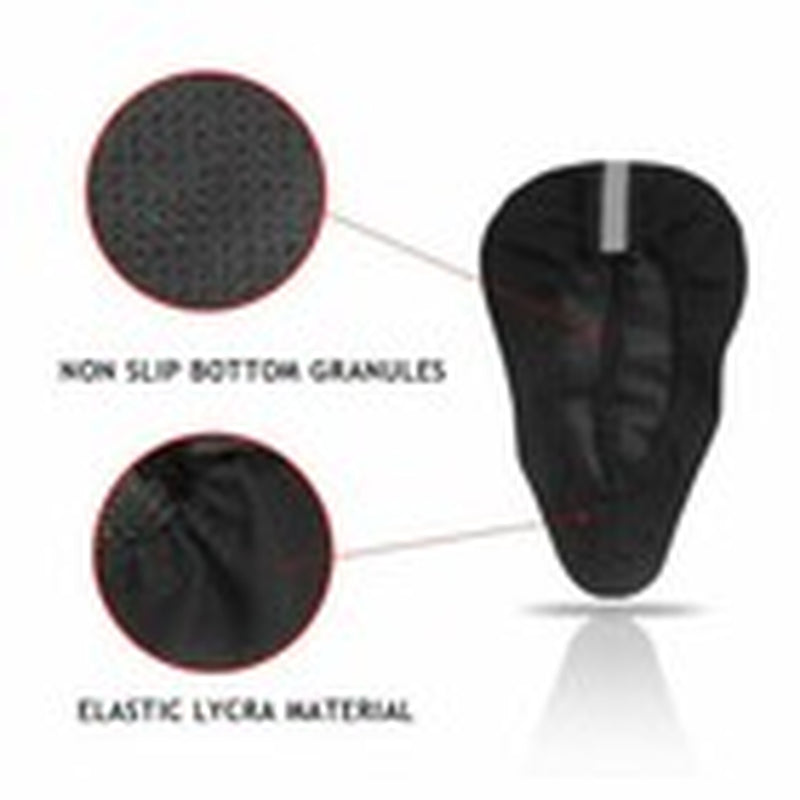 Bike 3D Gel Saddle Seat Cover Bicycle Soft Comfort Pad Cushion Padded