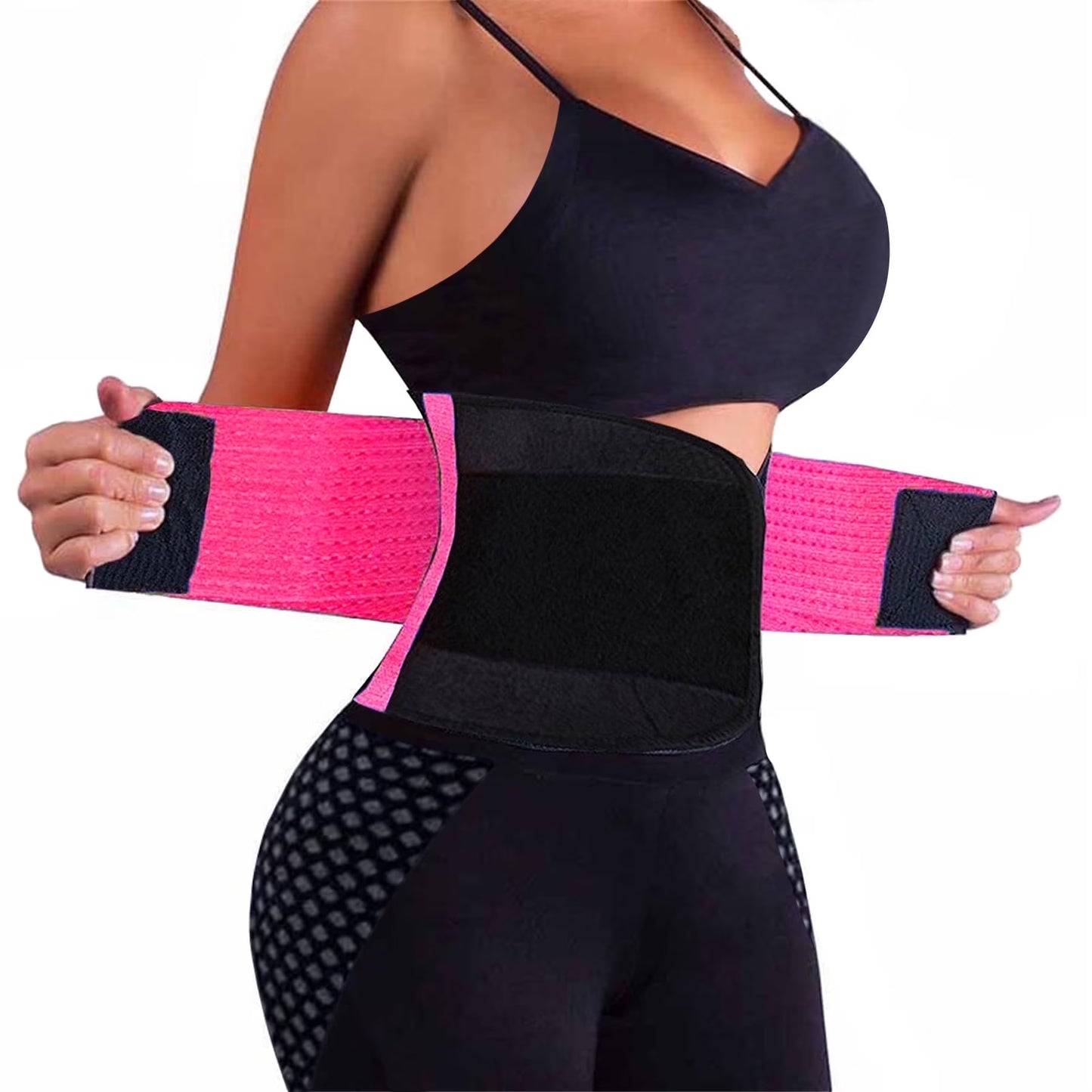 VENUZOR Waist Trainer Belt for Men and Women - Sweat-Enhancing Waist Trimmer and Sauna Belt for Optimal Workout Performance