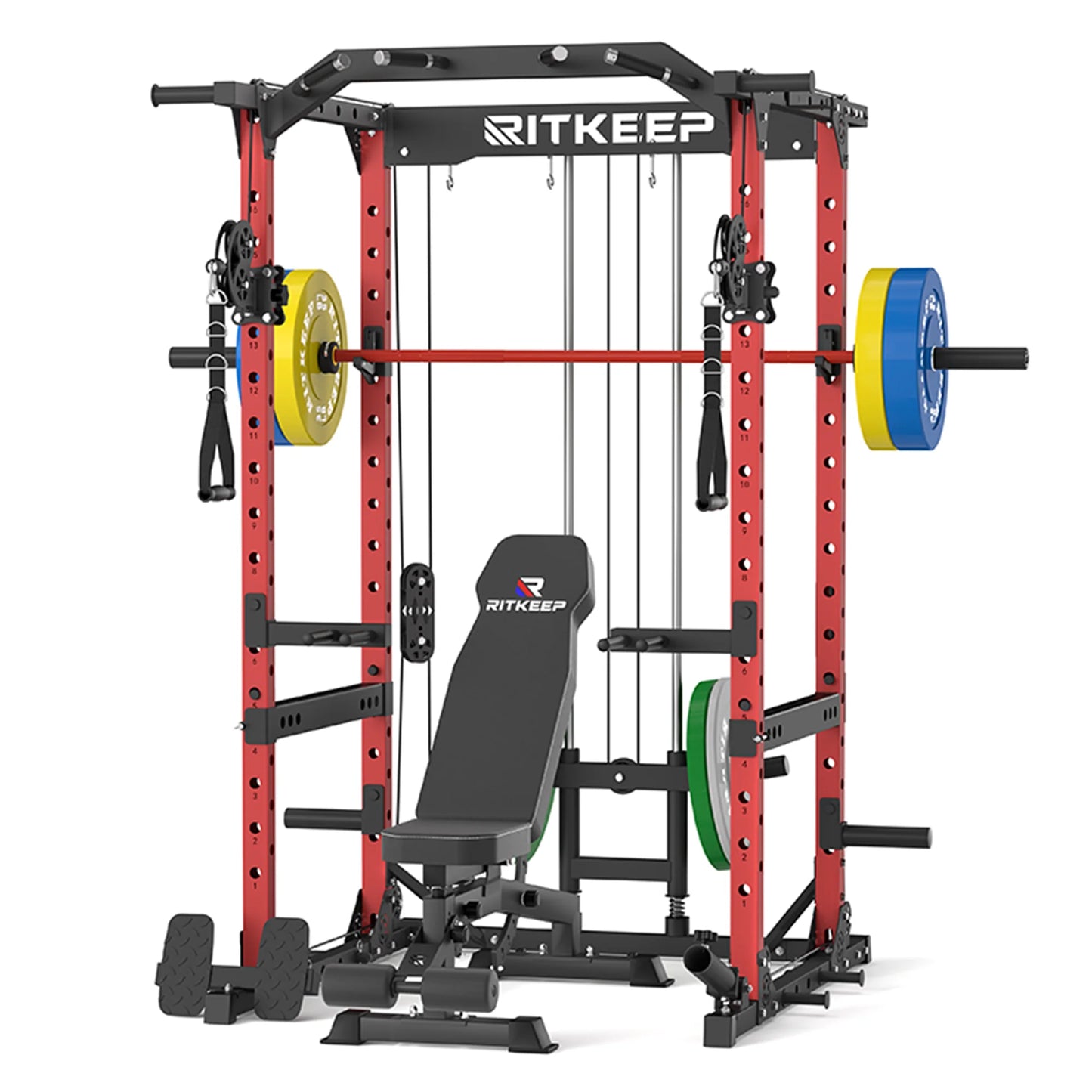 Destroyer M10 ALL-IN-ONE Power Rack Fitness Equipment Package