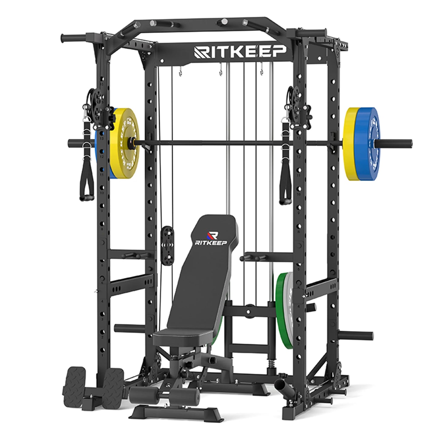 Destroyer M10 ALL-IN-ONE Power Rack Fitness Equipment Package