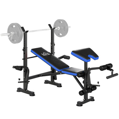 Multi-Function Adjustable Weight Training Bench Gym Fitness Lifting Bench