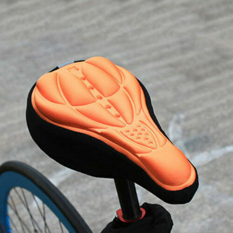 Bike 3D Gel Saddle Seat Cover Bicycle Soft Comfort Pad Cushion Padded