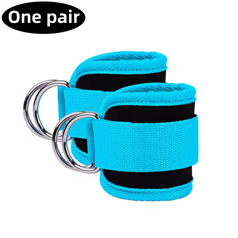 TPE Resistance Bands Ankle Straps Fitness Booty Band Squat Glute Workout Yoga Gym Equipment Guard Leg Strength Safety Extensions