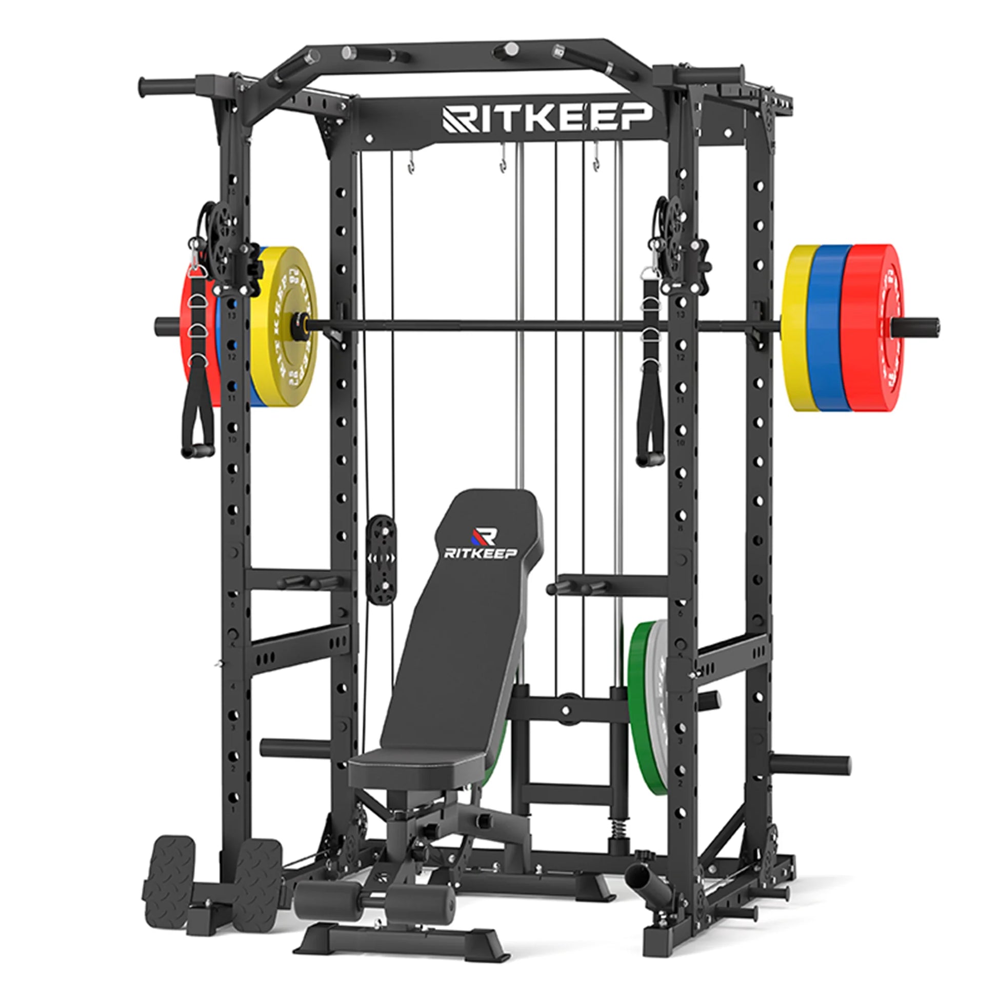 Destroyer M10 ALL-IN-ONE Power Rack Fitness Equipment Package
