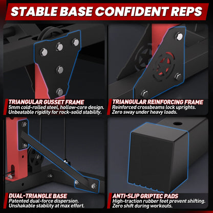 Destroyer M10 ALL-IN-ONE Power Rack Fitness Equipment Package