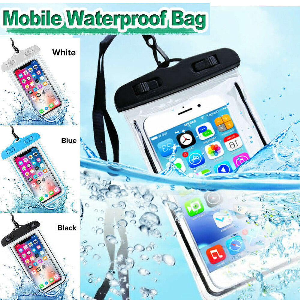 Universal Waterproof Case Underwater Phone Cover Dry Bag Pouch for Smartphones