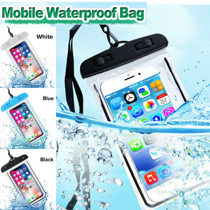 Universal Waterproof Case Underwater Phone Cover Dry Bag Pouch for Smartphones