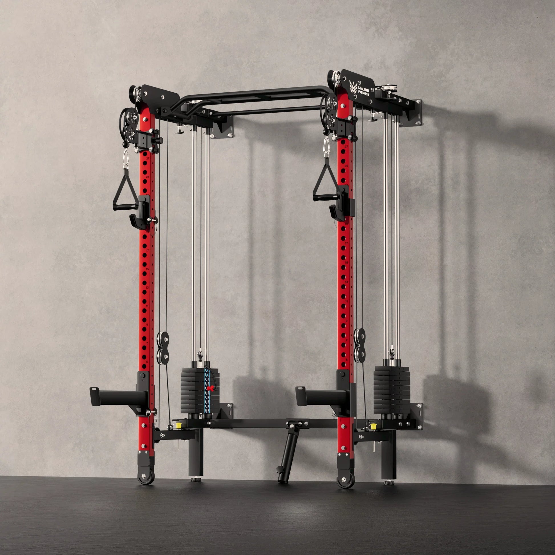 F35 All-In-One Home Gym Wall-Mount Folding Power Rack