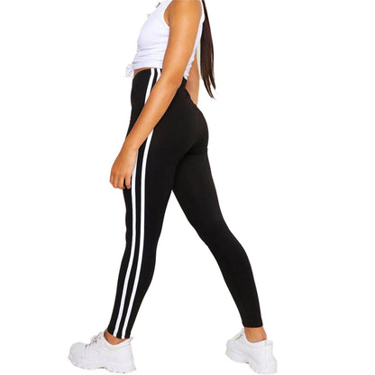 Women High Waist Gym Leggings Fitness Sports Running Ladies Yoga Pants UK