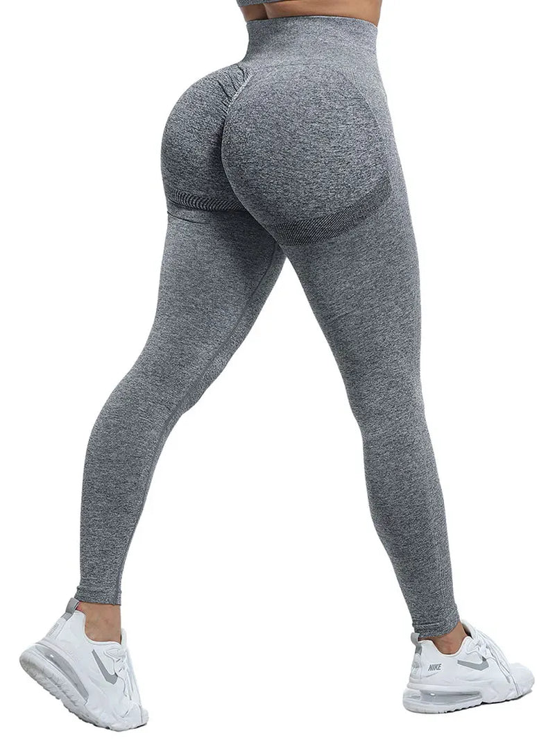 High Waist Fitness Leggings Women Bubble Butt Legging Push up Seamless Skinny Stretch Running Outdoors Pants