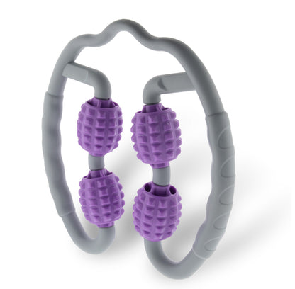 Quad Handheld Massager 360° Deep Tissue Muscle Roller Cellulite & Fascia Relief