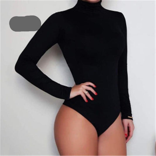 Sexy Turtleneck Bodycon Romper