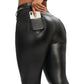 High Waist Leather Leggings