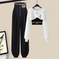 Elegant Korean Tracksuit Set